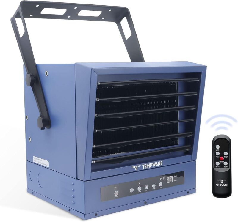 How We Stay Warm: Testing the 10,000W Electric Garage Heater