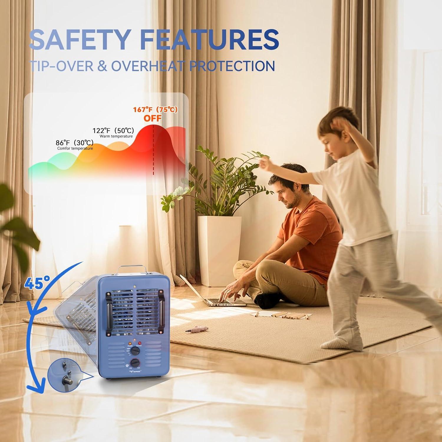 Why We rely on the Milkhouse Heater for Quiet, Safe warmth