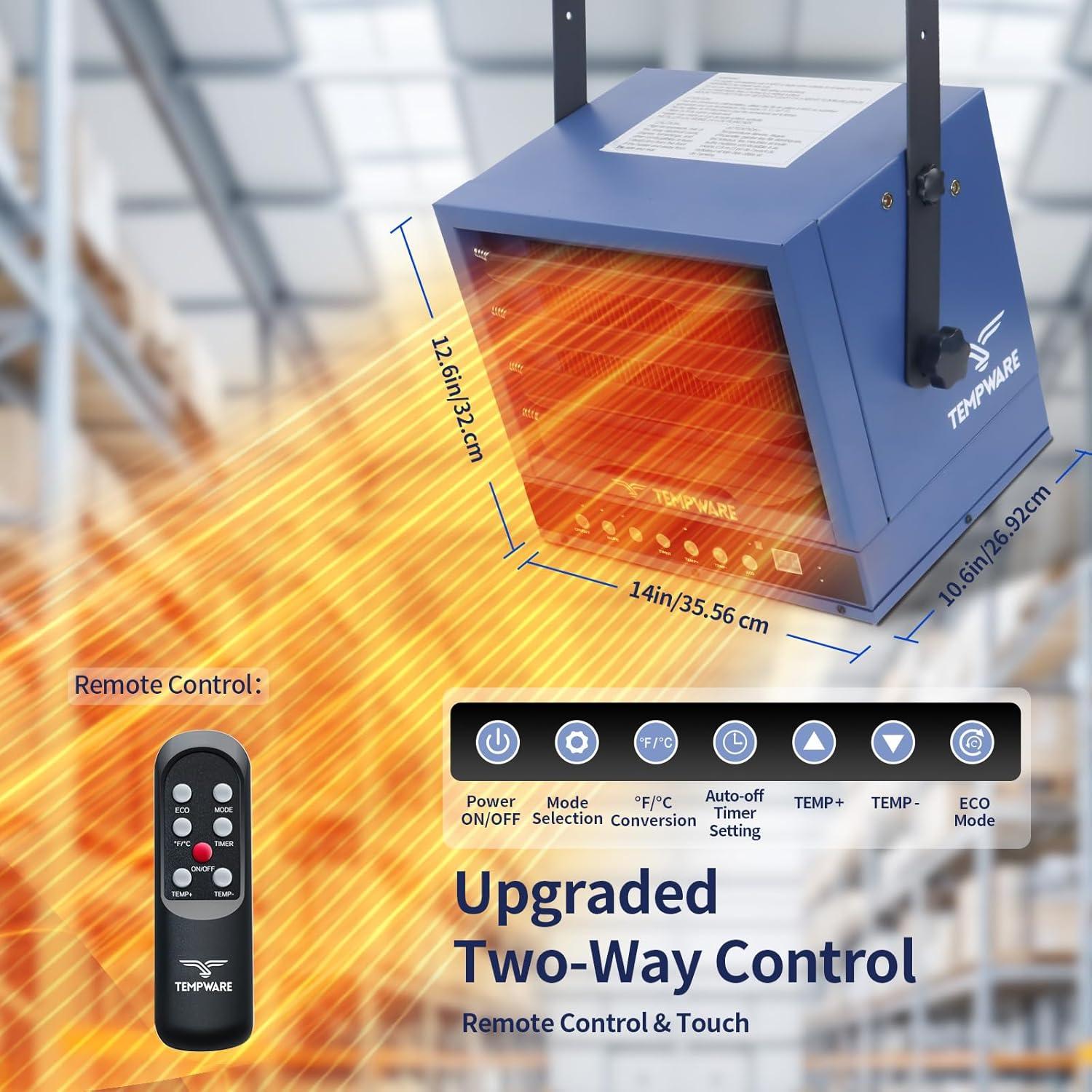 Why We Trust This 7500W Garage Heater for Our Workshop Space