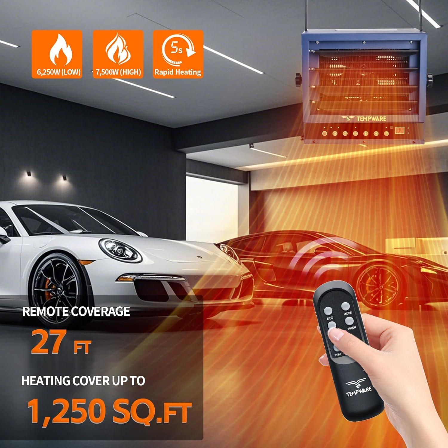 Why We Trust This 7500W Garage heater for Our Workshop Space