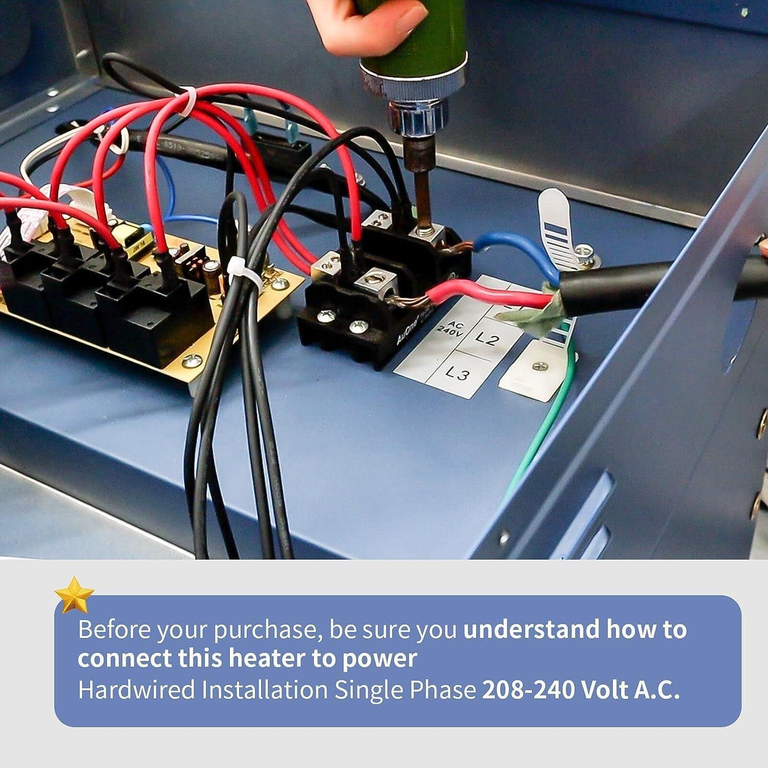 Why We Trust This 7500W Garage Heater for Our Workshop Space